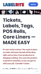 Mobile Screenshot of labelrite.net